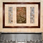 Laura McCaul decorative tiles framed